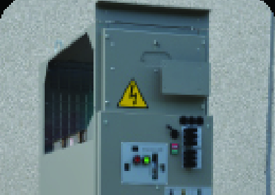 SCOMPARTO PROTETTO MODULARE CON ISOLAMENTO MISTO ARIA/GAS